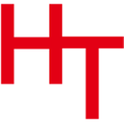  Das Design zeigt ein stilisiertes, rotes H und T, die miteinander verbunden sind und Dynamik ausstrahlen. 