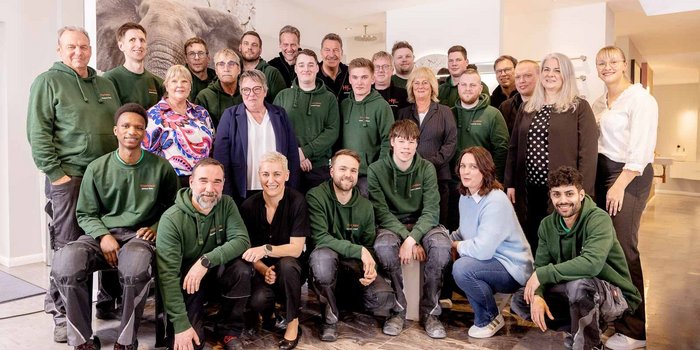 Gesamtes Mitarbeiterteam von Heinz Tesch auf Sylt